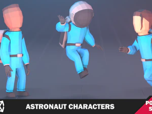Astronaut Character 3D Model