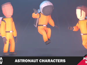 Astronaut Character 3D Model
