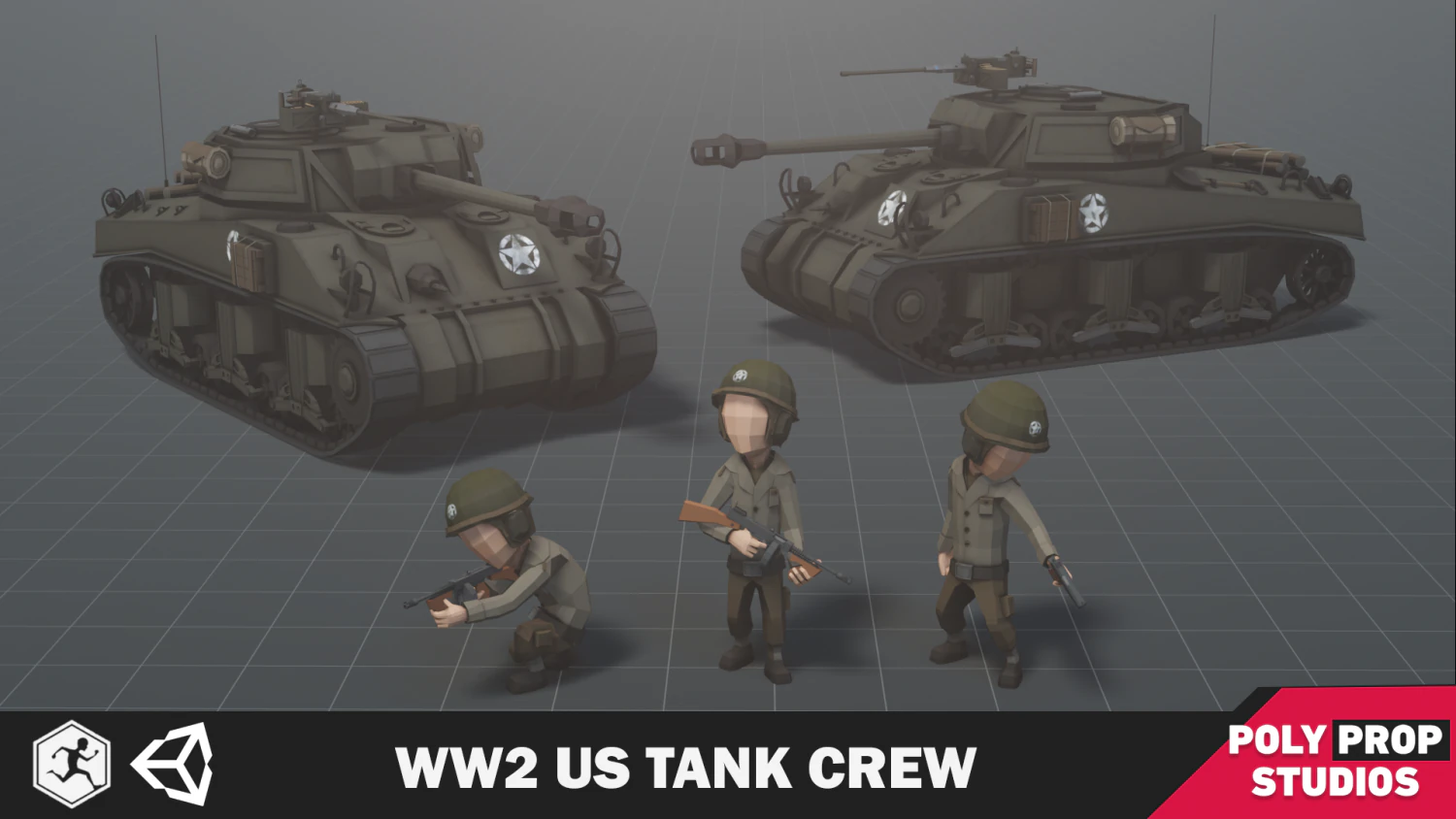 WW2 Us Tank Crew Soldier 3D Model .c4d .max .obj .3ds .fbx .stl .blend 