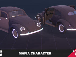 Mafia Character Model 3D