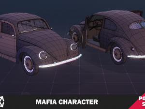 Mafia Character Model 3D