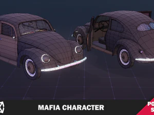 Mafia Character 3D Model