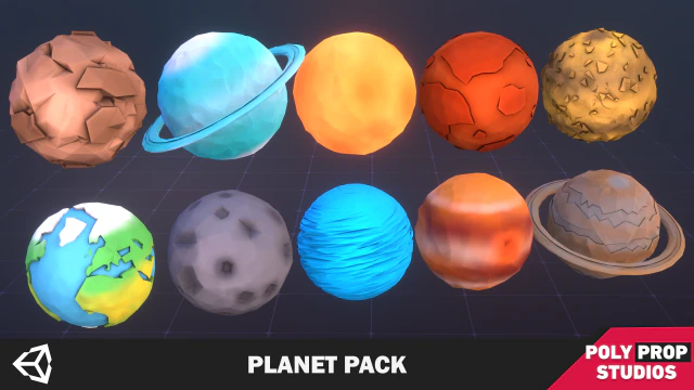 Pakiet Planet Model 3D .c4d .max .obj .3ds .fbx .stl .blend 