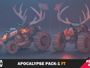 Apocalyps Vlammenwerperpakket 3D Model