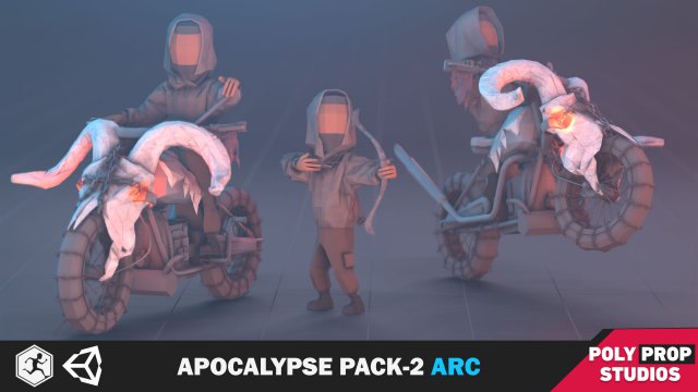 Apocalypse Archer Pack Modelo 3D .c4d .max .obj .3ds .fbx .stl .blend 