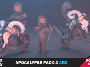 Apocalypse Archer Pack 3D Model