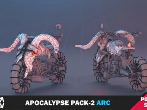 Apocalypse Archer Pack 3D Model