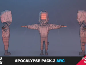 Apocalypse Archer Pack 3D Model
