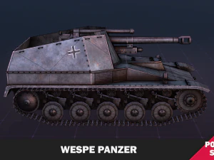 Веспе Танк 3D Модель