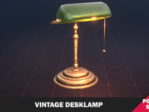 Zabytkowa lampa Model 3D