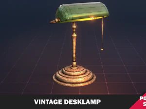Vintage Lamp 3D Model