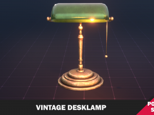 Vintage Lamp 3D 模型