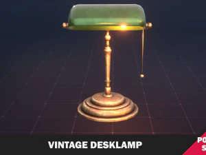 Vintage Lamp 3D Model