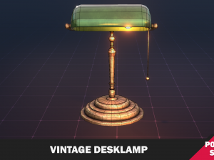 Vintage Lamp 3D 模型