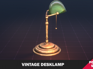 Vintage Lamp 3D 模型