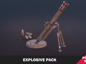 Explosive Pack 3D 모델