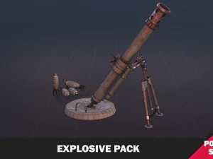 Explosive Pack 3D Model