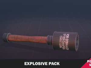 Explosive Pack 3D 모델