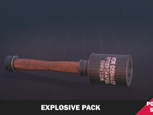 Explosive Pack 3D Model