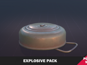 Explosive Pack 3D 모델