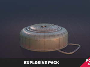 Explosive Pack 3D 모델