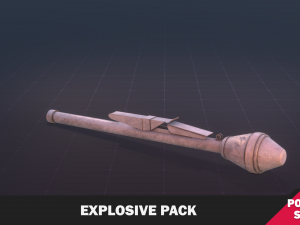 Explosive Pack 3D 모델