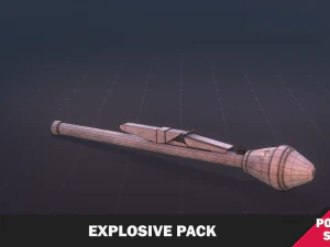 Explosive Pack 3D Model