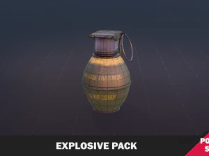 Explosive Pack 3D Model