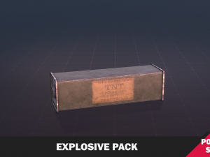 Explosive Pack 3D 모델