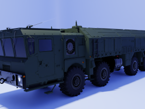 Iskander-M SS-26 Stone 3D Model