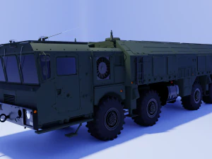 イスカンデル-M SS-26 ストーン 3Dモデル