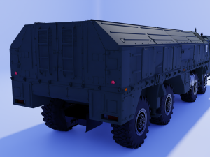 Iskander-M SS-26 Stone 3D Model