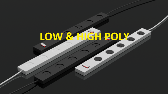 Network filter low-poly and high poly Modèle 3D .c4d .max .obj .3ds .fbx .stl .blend 