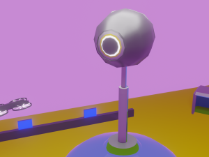 Cyber brain villain Low-poly 3Dモデル