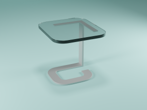 Glass table Free  3D Model
