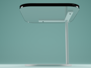 Glass table Free 3D Model