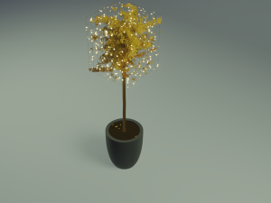 Beautiful design tree 3D 3D-Modell