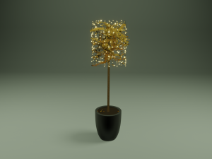 Beautiful design tree 3D 3D-Modell