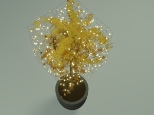 Beautiful design tree 3D 3D-Modell