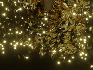 Beautiful design tree 3D 3D-Modell