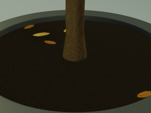 Beautiful design tree 3D 3D-Modell