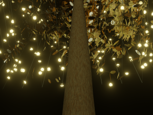 Beautiful design tree 3D 3D-Modell