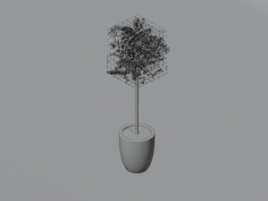 Beautiful design tree 3D 3D-Modell