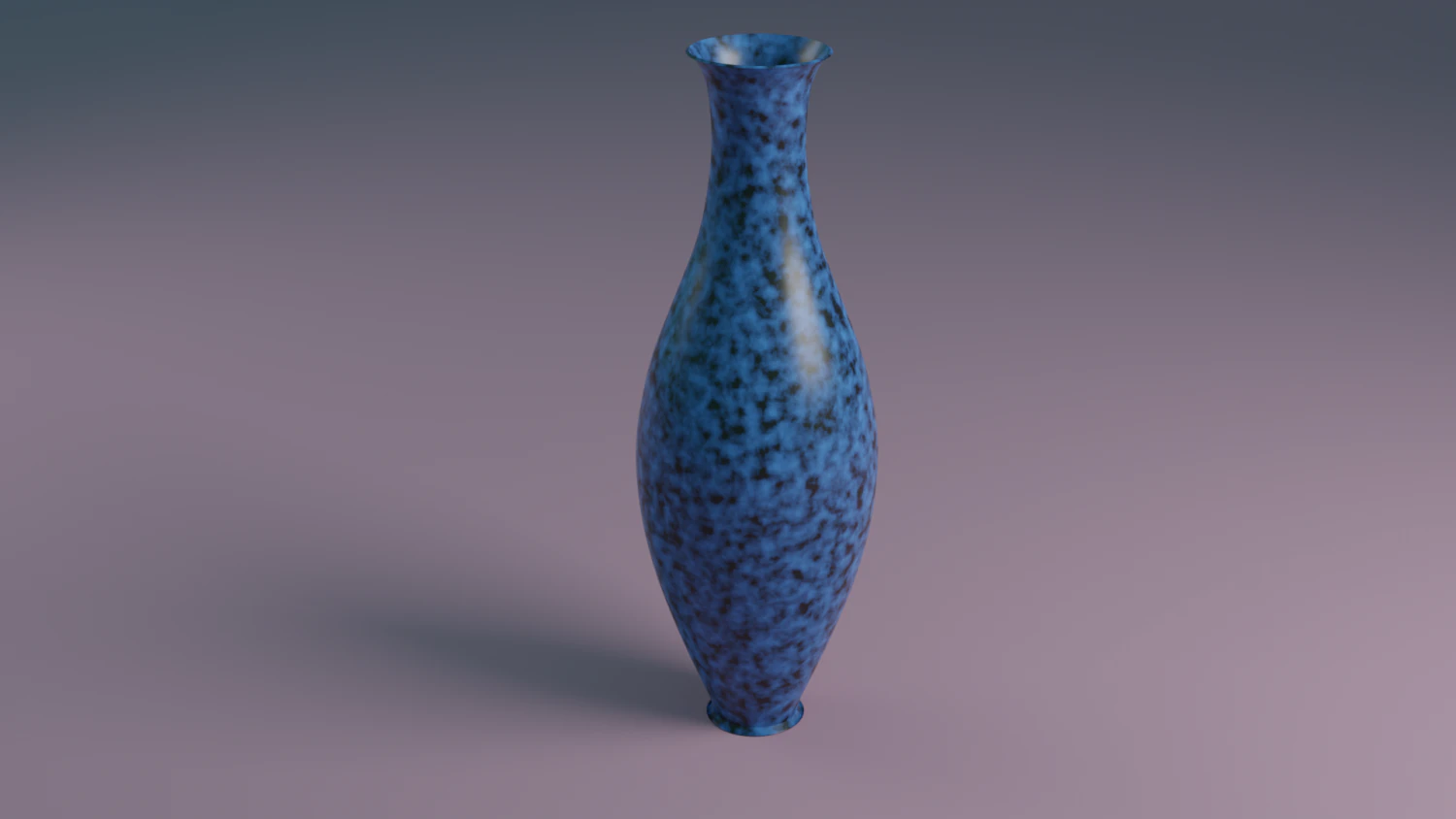 Porcelain vase Free 3D Model .c4d .max .obj .3ds .fbx .stl .blend 