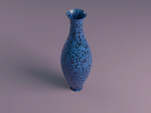 Porcelain vase Free 3D Model