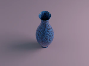 Porcelain vase Free 3D Model