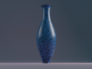 Porcelain vase Free 3D-Modell