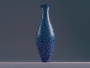 Porcelain vase Free 3D Model