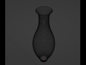 Porcelain vase Free 3D-Modell