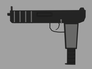 Weapons collection Low-poly 3D Model